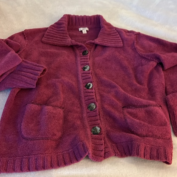 J. Jill sweater/button down cardigan. - Picture 3 of 5